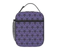 BNVSADC Haunted The Mansion - Borsa termica per il pranzo, per donne e uomini, portatile, riutilizzabile, con manici, per ufficio, scuola, picnic, spiaggia