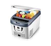 BNVXR Mini frigorifero da 25 litri, frigorifero con congelatore a compressore portatile, mini frigo piccolo frigorifero elettrico per viaggi all'aperto