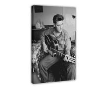 bnyesa 1 poster su tela di Elvis Presley, decorazione artistica da parete per soggiorno e camera da letto, 40 x 60 cm