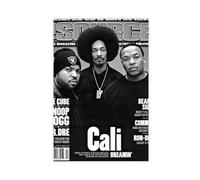 bnyesa Dr.dre, Poster su tela, 4 poster decorativi da parete per soggiorno, camera da letto, 50 x 75 cm