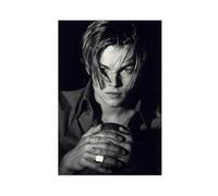 bnyesa Leonardo DiCaprio - Poster su tela, decorazione per camera da letto, ufficio, camera da letto, regalo, 40 x 60 cm