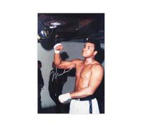 bnyesa Muhammad Ali, poster su tela, decorazione per camera da letto, ufficio, stanza, regalo, 30 x 45 cm