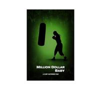 bnyesa Poster del film Million Dollar Baby su tela, decorazione artistica da parete per soggiorno e camera da letto, 30 x 45 cm