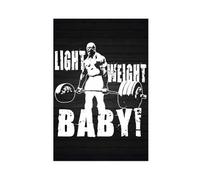 bnyesa Poster su tela con stampa di Ronnie Coleman, bodybuilder, leggero, motivazionale, per soggiorno, camera da letto, 30 x 45 cm