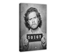 bnyesa Poster su tela, motivo: Frank Gallagher, serie TV Shameless, decorazione per camera da letto, ufficio, camera da letto, regalo, 30 x 45 cm