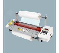 BNZCZY Laminatrice di Riempimento A Freddo A Caldo,Macchina di Laminazione 0-180℃ con Controllo della Temperatura per Documenti Foto Schede Tessere Uso Commerciale(Size:i9460T,Color:Bianco)