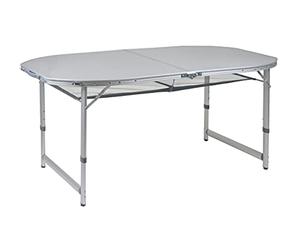 Bo-Camp 1404405 Tavolo Grigio 150 x 80 cm