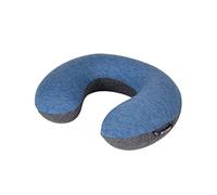 Bo-Camp 3506620 Cuscino di Collo Unisex Adulto, Blu/Antracite, 29 x 8 x 8 cm