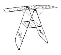 Bo-Camp 6481080 BC-Stendibiancheria, in Alluminio, 106 x 106 x 145 cm