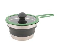 BO-CAMP BC Cacerola silicona plegable 1.3L per campeggiatori e outdoor, per comfort e praticità all’aperto, 1.3L