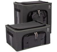BO-CAMP BC Caja de almacenaje plegable M+L per campeggiatori e outdoor, per comfort e praticità all’aperto