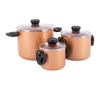 BO-CAMP BC IND Batería de cocina Slauson 3pc ind per campeggiatori e outdoor, per comfort e praticità all’aperto
