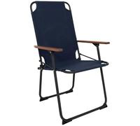 BO-CAMP BC IND Silla Bushwick XL blu per campeggiatori e outdoor, per comfort e praticità all’aperto