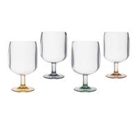 BO-CAMP BC PA Copa de vino Ornans 4pcs per campeggiatori e outdoor, per comfort e praticità all’aperto