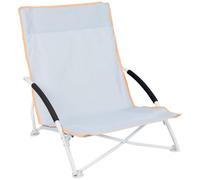 BO-CAMP BC PA Silla de playa Saint-Malo blu per campeggiatori e outdoor, per comfort e praticità all’aperto