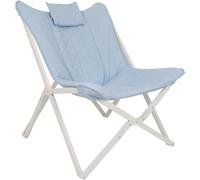 BO-CAMP BC PA Sillón relax Gordes blu per campeggiatori e outdoor, per comfort e praticità all’aperto