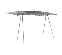 BO-CAMP BC Tienda sombra Easy-Up 4,4x2,3 m per campeggiatori e outdoor, per comfort e praticità all’aperto