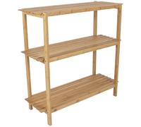 BO-CAMP BC UO Armario Primrose bamboo per campeggiatori e outdoor, per comfort e praticità all’aperto