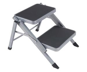 Bo-Camp - Scaletta pieghevole - antiscivolo - 59 x 50 x 40 cm