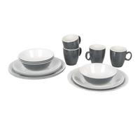 Bo-Camp Set da tavola unisex, grigio, taglia unica