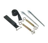 Kit per tenda Bo-Camp Tie-down kit Universal Colore: nero