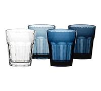 Bo-Camp Set di 4 Bicchieri da Campeggio Mix&Match, da Viaggio, per Acqua, Vino, 200 ml