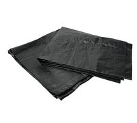 Bo-Camp - Tappeto Eco per Pavimento, 4 x 6 m, Colore: Nero