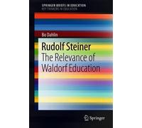 Bo Dahlin Rudolf Steiner (Tascabile) SpringerBriefs on Key Thinkers in Education