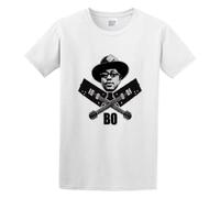 Bo Diddley The Originator R&B Rock Guitar T Shirt Men Tops Tee White XL