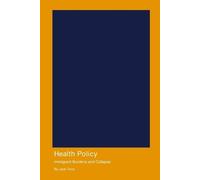 Bo-Jack Terry Health Policy (Tascabile)