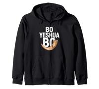 Bo Yeshua Bo Shofar Fede profetica Felpa con Cappuccio