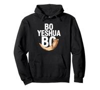 Bo Yeshua Bo Shofar Fede profetica Felpa con Cappuccio