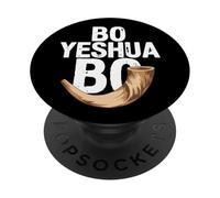 Bo Yeshua Bo Shofar fede profetica PopSockets PopGrip Adesivo