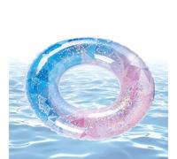 Boa ad Anello Giocattolo d'acqua Estival Glitter sfumato, impermeabile | Boe da piscina per giochi di lago e spiaggia, festa acquatica, festa di addio al celibato