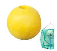 Boa Di Ancoraggio, Galleggianti In Corda Marina, Attrezzatura Da Pesca Galleggiante 10/15 Cm Per Barca, Piscina, Pontile, Granchio, In PVC Giallo