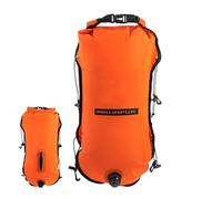 Boa di nuoto per acqua libera - Borsa impermeabile a rullo | Boa di nuoto compatta e durevole, ultraleggera, alta visibilità, resistente all'usura, 30 l, per nuotatori in acqua libera, triatleta