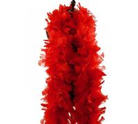 Boa di piume BBABBT, accessori per feste, boa di piume artificiali, accessori per travestimenti, boa ecologico per feste e compleanni