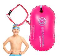 Boa di sicurezza per il nuoto - Galleggiante gonfiabile con singolo 50 cm, cintura regolabile | Bolla per nuoto in acque libere per la visibilità 'allenamento, galleggiante da traino per il