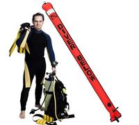 Boa di sicurezza per immersione - Tessuto in nylon 210D ad alta resistenza, galleggiante per immersione rivestito in TPU, segnalatore subacqueo affidabile | Attrezzatura eccezionale ideale per nuoto,