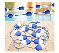 Boa divisoria per piscina, con ganci, attrezzatura di sicurezza per piscine interne/esterne, parchi acquatici, sorgenti termali, nuoto, allenamento e competizioni