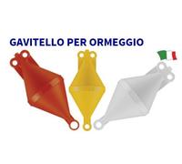 BOA GAVITELLO BICONICO 32 CM GIALLO ORMEGGIO BARCA MOTOSCAFO SEGNALAZIONE MARE
