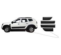 boa line Corredo del corpo del modanatura laterale della protezione della porta dell'ABS 4 pc, 2018-2023 per Dacia Duster, Nero