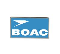 Boac British Overseas Airways Corporation Rettangolo Spilla Badge