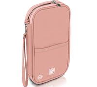 BOACAY Porta Passaporto per Famiglia con RFID, Portadocumenti da Viaggio per Donna e Uomo, Portafoglio e Organizer Impermeabile per Documenti, Biglietti, Carte