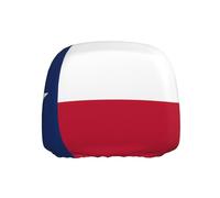 BOAIHH Bandiera del Texas Car Poggiatesta Copertura 1 Pz Universale Elastico Stile Unico Previene L'usura quotidiana e gli strappi