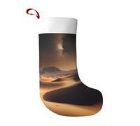 BOAIHH Calze natalizie appese, morbide sulla pelle, con stampa a stelle del deserto alla moda, adatte per decorazioni per festival