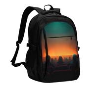 BOAIHH Dim Cinema Grande Capacità Zaino Computer Scomparto Indipendente Sollievo di Pressione Design Lavoro Pendolarismo