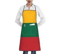 BOAIHH Grembiule multifunzione con bandiera della Lituania, comodo, protettivo e a prova di olio, adatto per vari luoghi di ristorazione