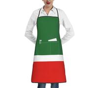 BOAIHH Grembiule multifunzione con bandiera della Repubblica Cecena, comodo, protettivo e a prova di olio, adatto per vari luoghi di ristorazione