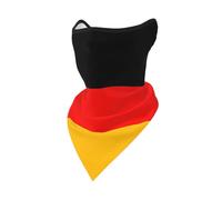 BOAIHH Maschera per il viso leggera, morbida e confortevole, con stampa bandiera della Germania, per ciclismo, corsa e pesca